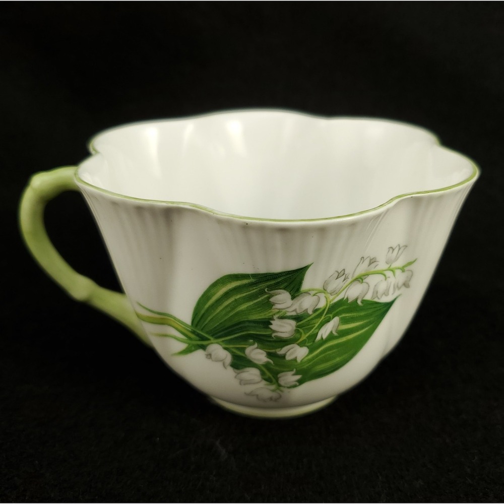 Shelley Teacup Lily of the Valley Dainty Shape Fine Bone China 13822 England Vtg